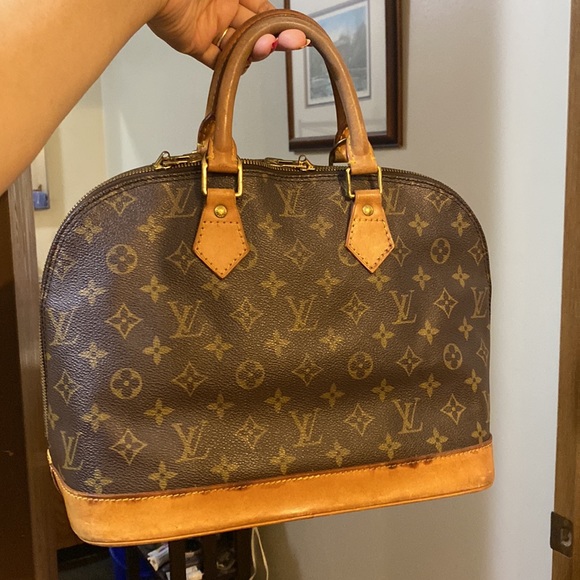 Authentic Louis Vuitton Alma Shoulder Bag PM Brown - Picture 11 of 12